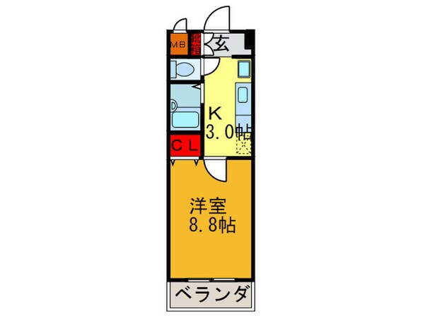 PRIMROSEの物件間取画像